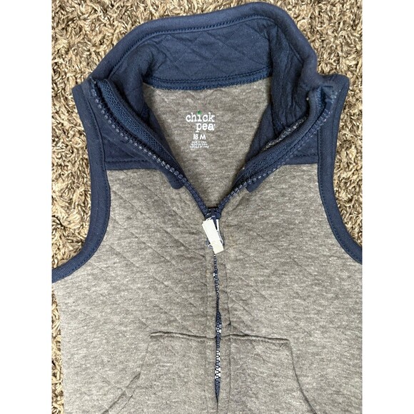 Chick Pea Vest Baby Boys Size 18m Preowned - Picture 2 of 5